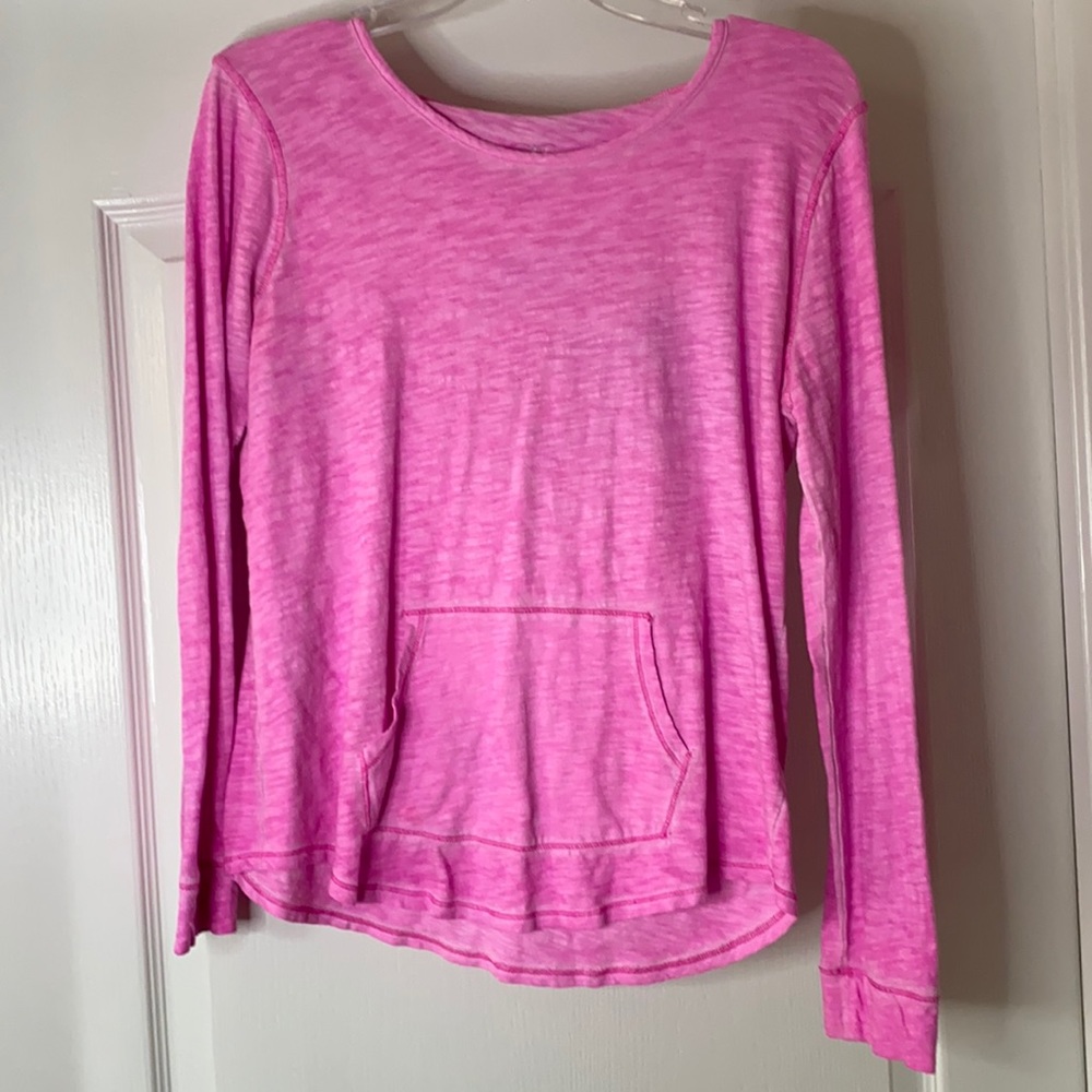 Justice Pink Hoodie with Pocket in Front